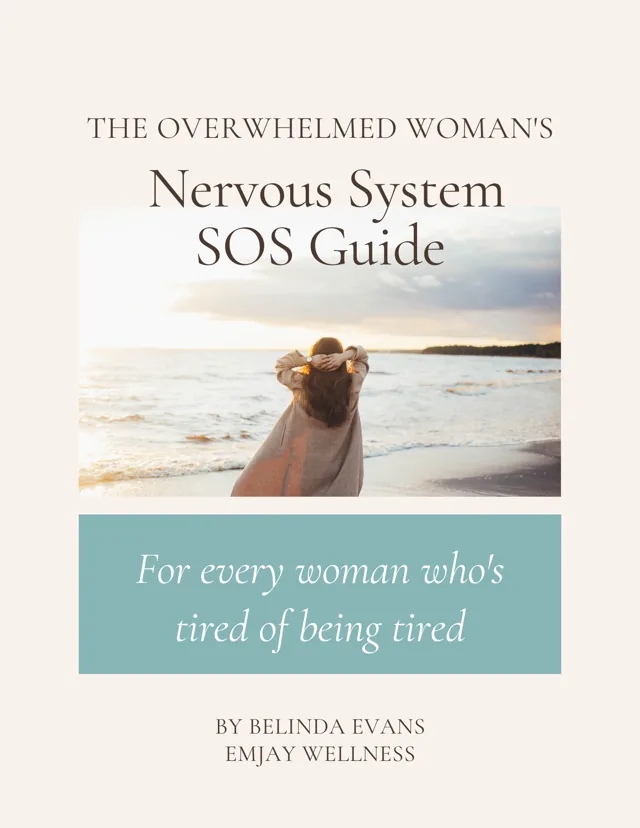 Cover of The Overwhelmed Woman's Nervous System SOS Guide