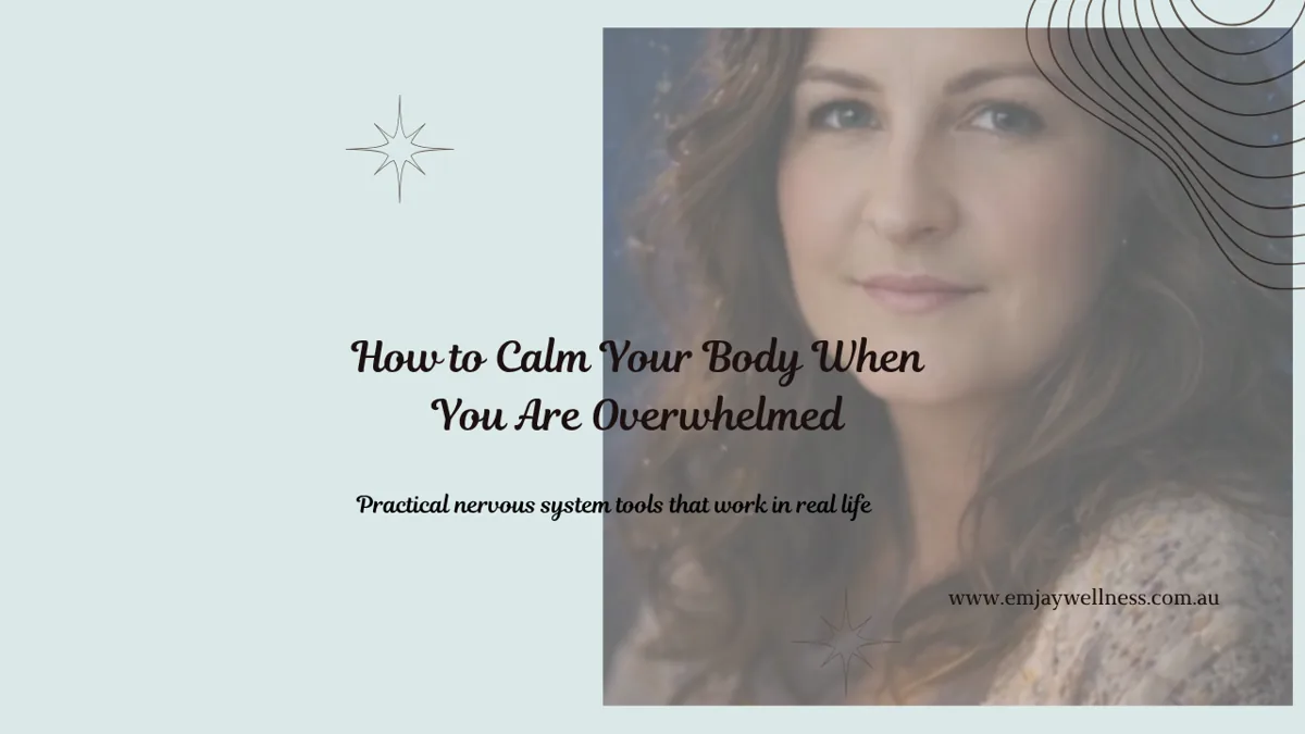Cover of How to Calm Your Body When You Are Overwhelmed